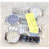 Image 1 : LOT OF 4 MENS QUARTZ WATCHES NEW