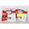 2 PACK ENERGIZER VISION HD 300 LUMENS HEADLIGHT