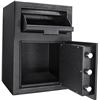 Image 2 : NEW BARSKA 1.03 CUBIC FT DEPOSIT SAFE WITH KEYPAD