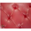 Image 2 : RED UPHOLSTERED BENCH H-18" W-19" L-47"