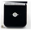 Image 1 : 3.00 CT GRA CERTIFIED MOISSANITE VVS D SET IN