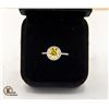 Image 1 : 2.00 CT GRA CERTIFIED MOISSANITE VVS YELLOW