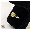 Image 2 : 4.00 CT ROUND CUT LEMON YELLOW MOISSANITE