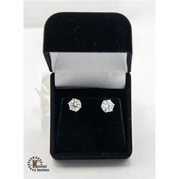 2.00 CT TW GRA CERTIFIED MOISSANITE VVS D