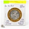 Image 1 : LTD EDITION BUFFALO BILLS SILVER GAMING TOKEN