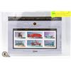 Image 1 : 1996 CANADA HISTORIC LAND VEHICLES STAMP SHEET