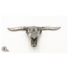 Image 1 : VINTAGE JEWELERS PEWTER LONGHORN BELT BUCKLE