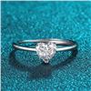 Image 1 : 0.8CT GRA CERTIFIED MOISSANITE 925 STERLING SILVER