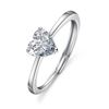 Image 2 : 0.8CT GRA CERTIFIED MOISSANITE 925 STERLING SILVER