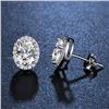 Image 2 : 2 CT GRA CERTIFIED MOISSANITE 925 SILVER EARRINGS