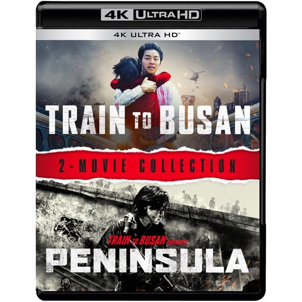 NEW 4K ULTRA HD BLU-RAY TRAIN TO BUSAN / PENINSULA