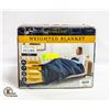 NEW PENDLETON 15 LBS BLUE WEIGHTED BLANKET