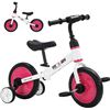 Image 1 : NEW UBRAVOO FIT N' JOY TRIKE TO BIKE- PINK/WHITE