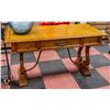 THOMASVILLE YELLOW CEDAR DESK 56" X 25" X 30"
