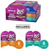 Image 1 : NEW BOX OF WHISKAS PERFECT PORTION CUTS IN GRAVY