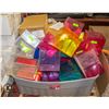 Image 1 : LARGE TOTE OF PLASTIC STORAGE CONTAINERS