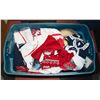 Image 1 : TOTE OF LIQUOR MERCHANDISE INCLUDES SHIRTS