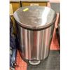 Image 1 : LARGE STAINLESS STEEL GARBAGE BIN