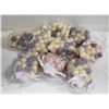 Image 1 : 9 SILK BAGS BATH OIL BEADS ASSORTED FRAGRANCE