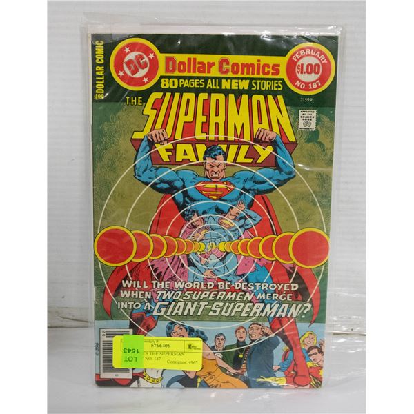 DC COMICS THE SUPERMAN FAMILUY NO. 187