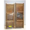 Image 1 : 2 WOODEN CABBAGE CUTTERS