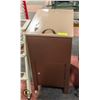 Image 1 : VINTAGE METAL WHEELED OFFICE CART- 27" X 17" X 2