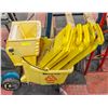 BRUTE MOP BUCKET WITH WRINGER & 6 WET FLOOR SIGNS