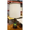 VINTAGE BRASS TONE TABLE LAMP 36"