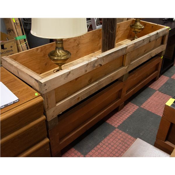 RAISED PLANTERS BOX 80  X 23  X 16 