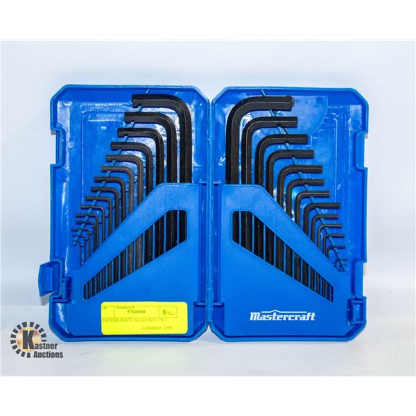 MASTERCRAFT ALLEN KEY SET