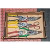 Image 1 : 6-PIECE TIN SNIP SET, STRAIGHT, RH AND LM