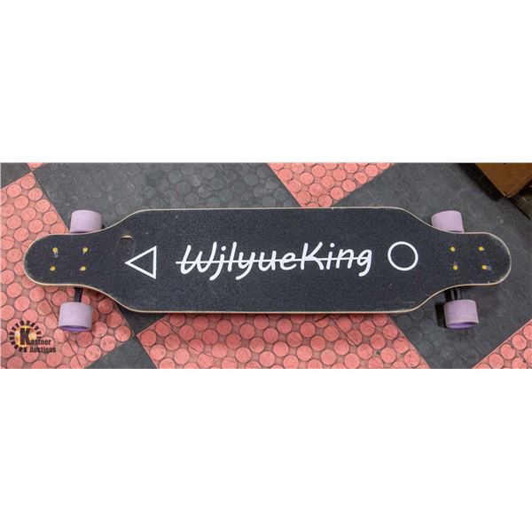 WJLYUEKING O 41" LONGBOARD CRUISER - RIP TO GRIP