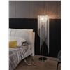 Image 2 : NEW SURPARS HOUSE RAINDROP CRYSTAL FLOOR LAMP IN