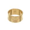 Image 7 : Gucci Gold Icon Wide Ring