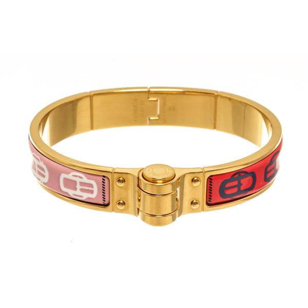 Hermes Gold Hardware Charniere Bangle