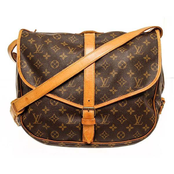 Louis Vuitton Monogram Saumur 35