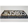 Image 7 : 1919 Porcelain Saskatchewan license plate - 35805