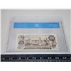 Image 5 : 1975 CCCS graded. Canadian 100 dollar bill, Crow/Bouey - Prefix AJD 6174260 - UNC 60