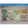 Image 4 : 2003 CCCS graded. Canadian 100 dollar bill, Jenkins/Dodge - Prefix BKA 8169181 - UNC 64