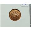 Image 5 : 1985 PNG graded. Canadian red "blunt 5" 1 cent coin - MS 66