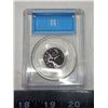 Image 4 : 1991 CCCS graded. Canadian 25 cent coin - UNC 65