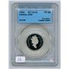 Image 1 : 1992 CCCS graded. Canadian 25 cent coin - PF 68