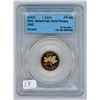Image 1 : 2003 CCCS graded. Canadian selectively gold plated, 1 cent coin - PF 68