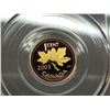 Image 5 : 2003 CCCS graded. Canadian selectively gold plated, 1 cent coin - PF 68