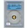 Image 1 : 2015 CCCS graded. Snowy Owl, Canadian 1/25oz .999 pure gold, 50 cent coin - PF 69