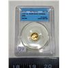 Image 3 : 2006 CCCS graded. Cowboy, Canadian 1/25oz .999 pure gold, 50 cent coin - PF 70