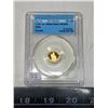 Image 3 : 2010 CCCS graded. RCMP, Canadian 1/25oz .999 pure gold, 50 cent coin - PF 69