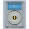 Image 2 : 2007 CCCS graded. The Wolf, Canadian 1/25oz .999 pure gold, 50 cent coin - PF 70