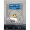 Image 3 : 2014 CCCS graded. Beaver, Canadian 1/25oz .999 pure gold, 50 cent coin - PF 69