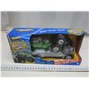 Image 1 : Hot Wheels Monster Jam travel treads hauler in original package